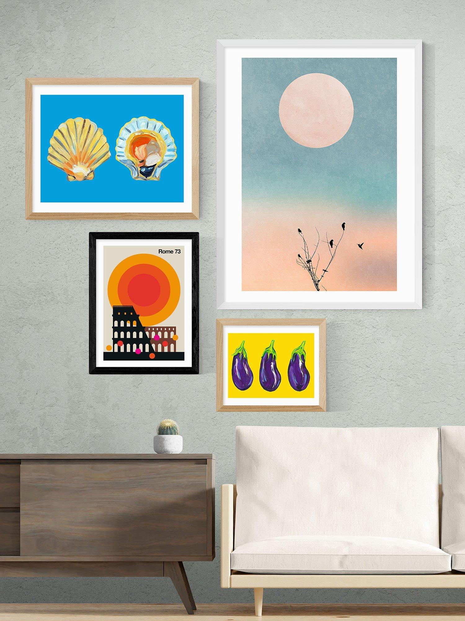 East End Prints Rome 73 framed print 30x40cm, UK version