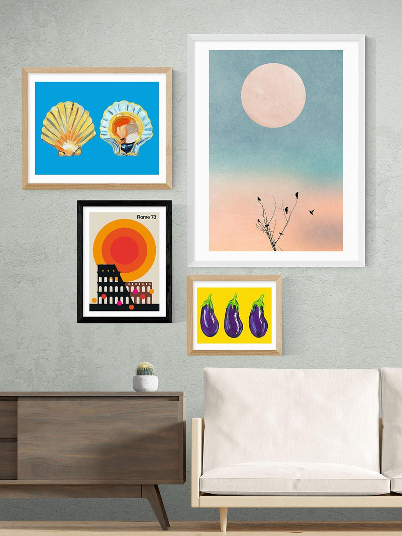 East End Prints Rome 73 framed print 30x40cm, UK version