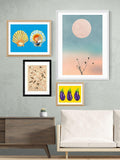 East End Prints framed cat print 30x40cm - British product