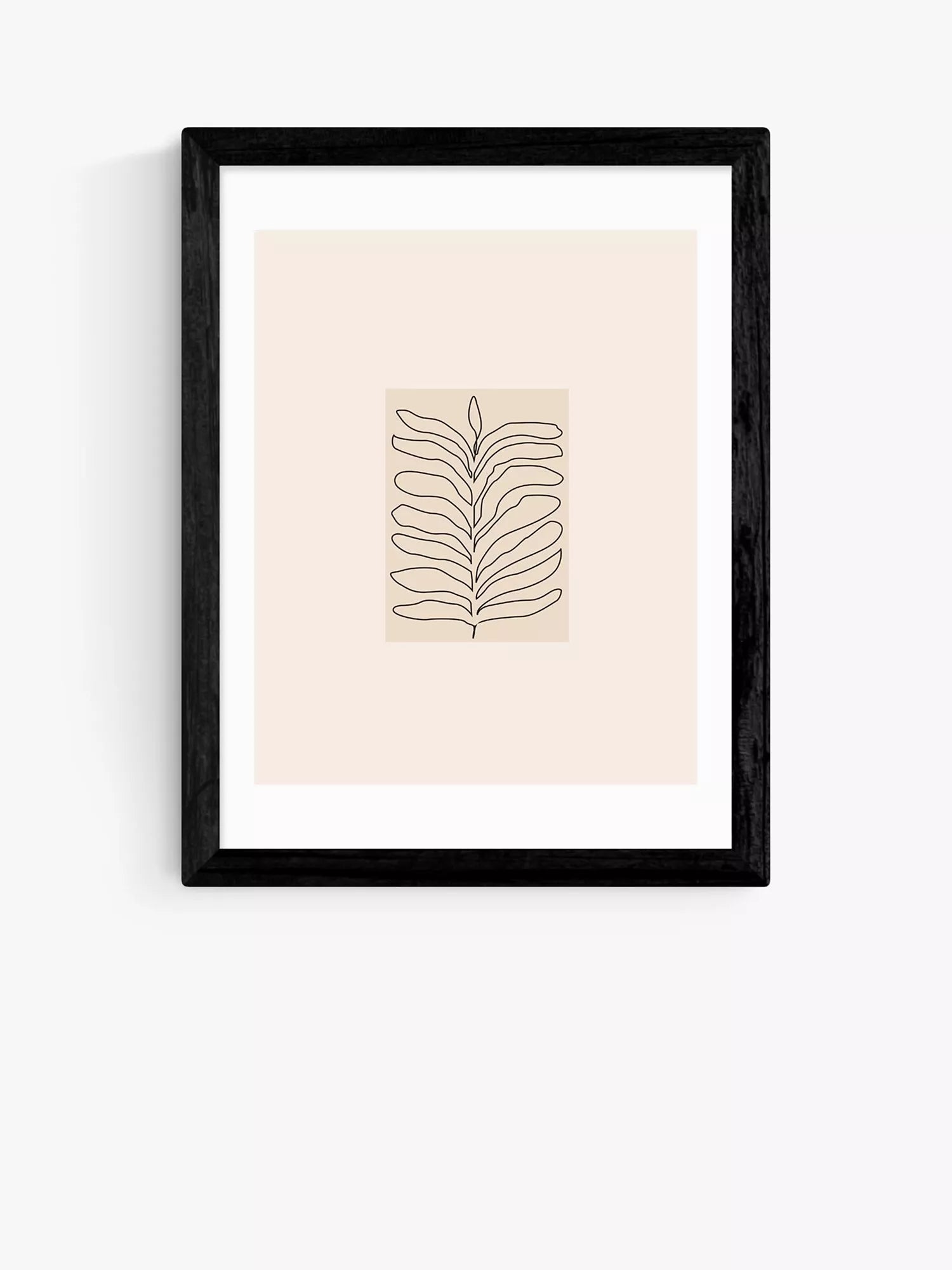 EAST END PRINTS Flower Love Child Organics framed print 60x80cm (British brand)