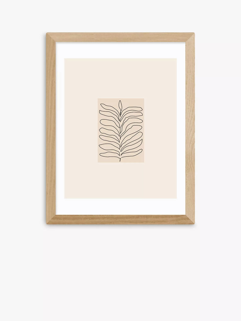 EAST END PRINTS Flower Love Child Organics Framed Print 60x80cm