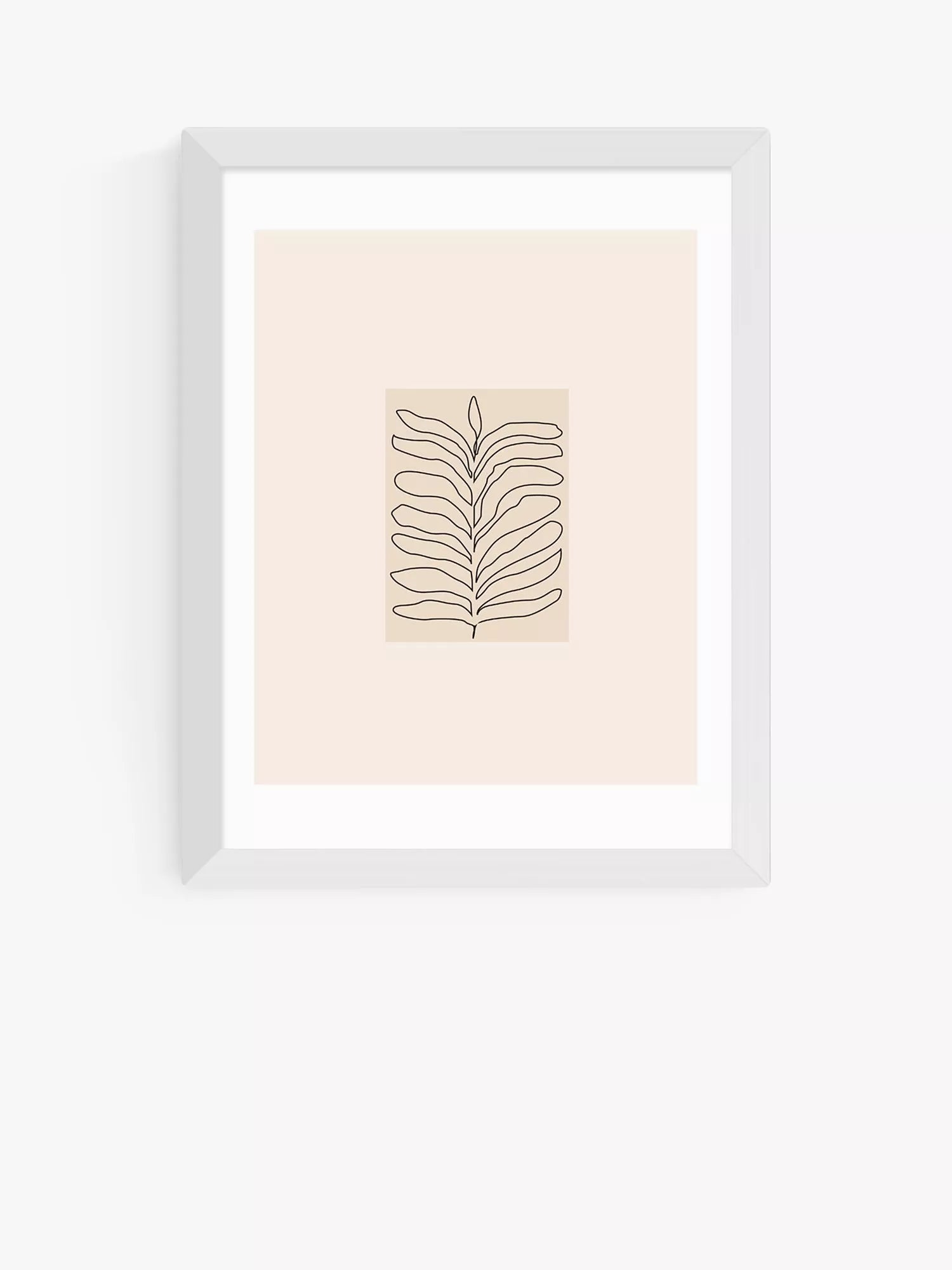 EAST END PRINTS Flower Love Child Organics Framed Print 60x80cm