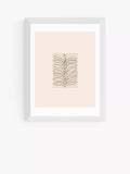 EAST END PRINTS Flower Love Child Organics Framed Print 60x80cm