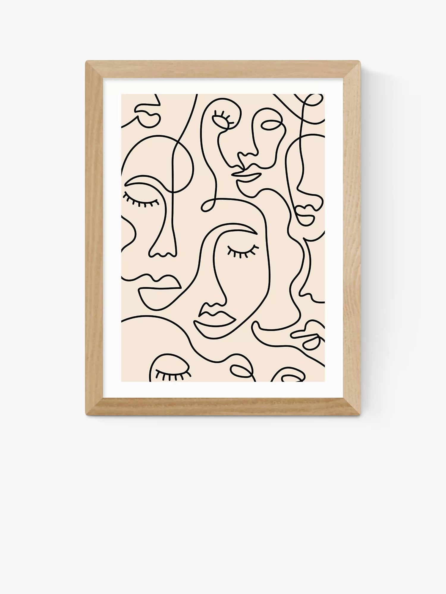 East End Prints Sundry Society framed print (British brand)