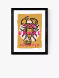 EAST END PRINTS framed print Scorpio the Brave 25x30cm, imported from the UK