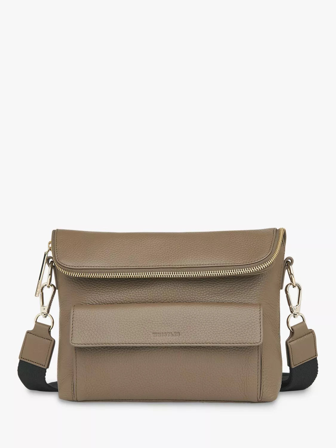 Whistles Vida Leather Cross Body Bag