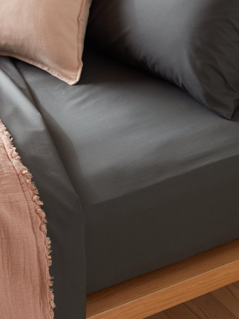 John Lewis 200 thread count Egyptian cotton fitted sheet single, UK version