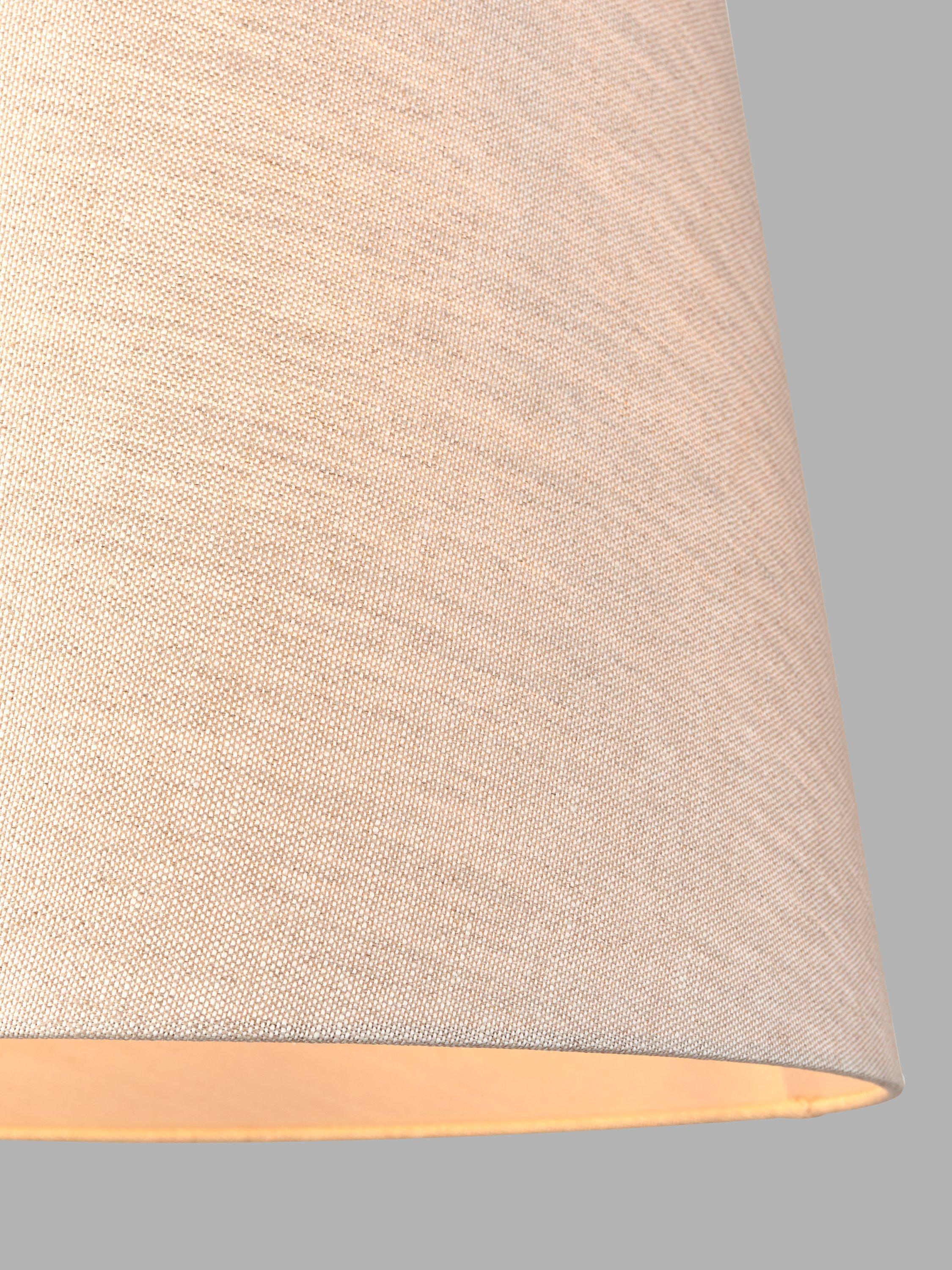 John Lewis Sophia Linen Empire Tapered Lampshade - British product