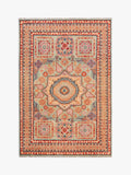 Gooch Luxury Hand Knotted Kashan Style Rug, Multi