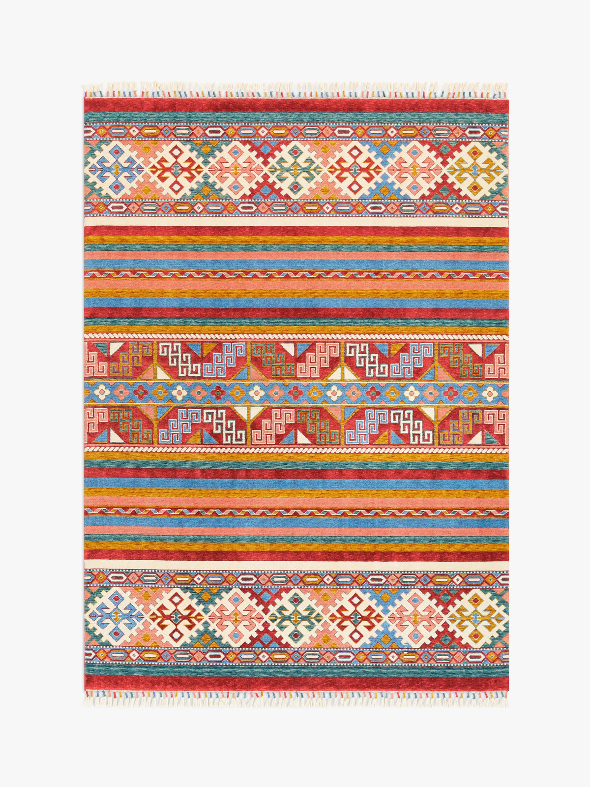 Gooch Khurjeen Stripe wool rug, UK version