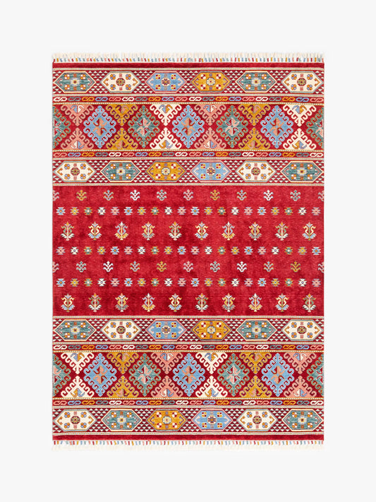 Gooch Luxury Brights Khurjeen Rug, Red