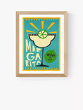 EAST END PRINTS Fox & Velvet 'Margarita' Framed Print