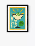 EAST END PRINTS Fox & Velvet 'Margarita' Framed Print