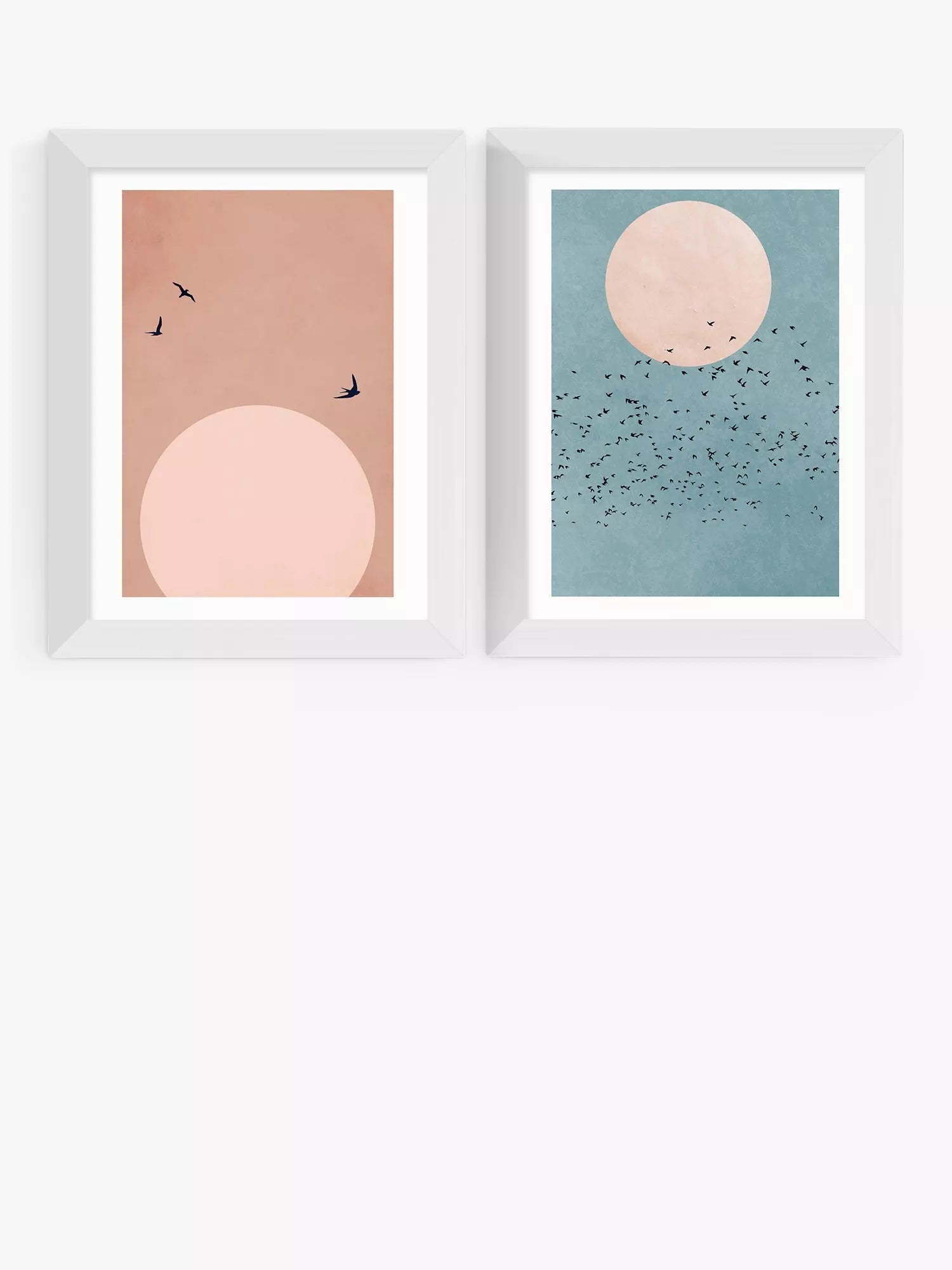 East End Prints Kubistika Fly framed print set 30x40cm - British product