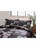 Ted Baker Fresh Start Floral Oxford Pillowcase, Charcoal