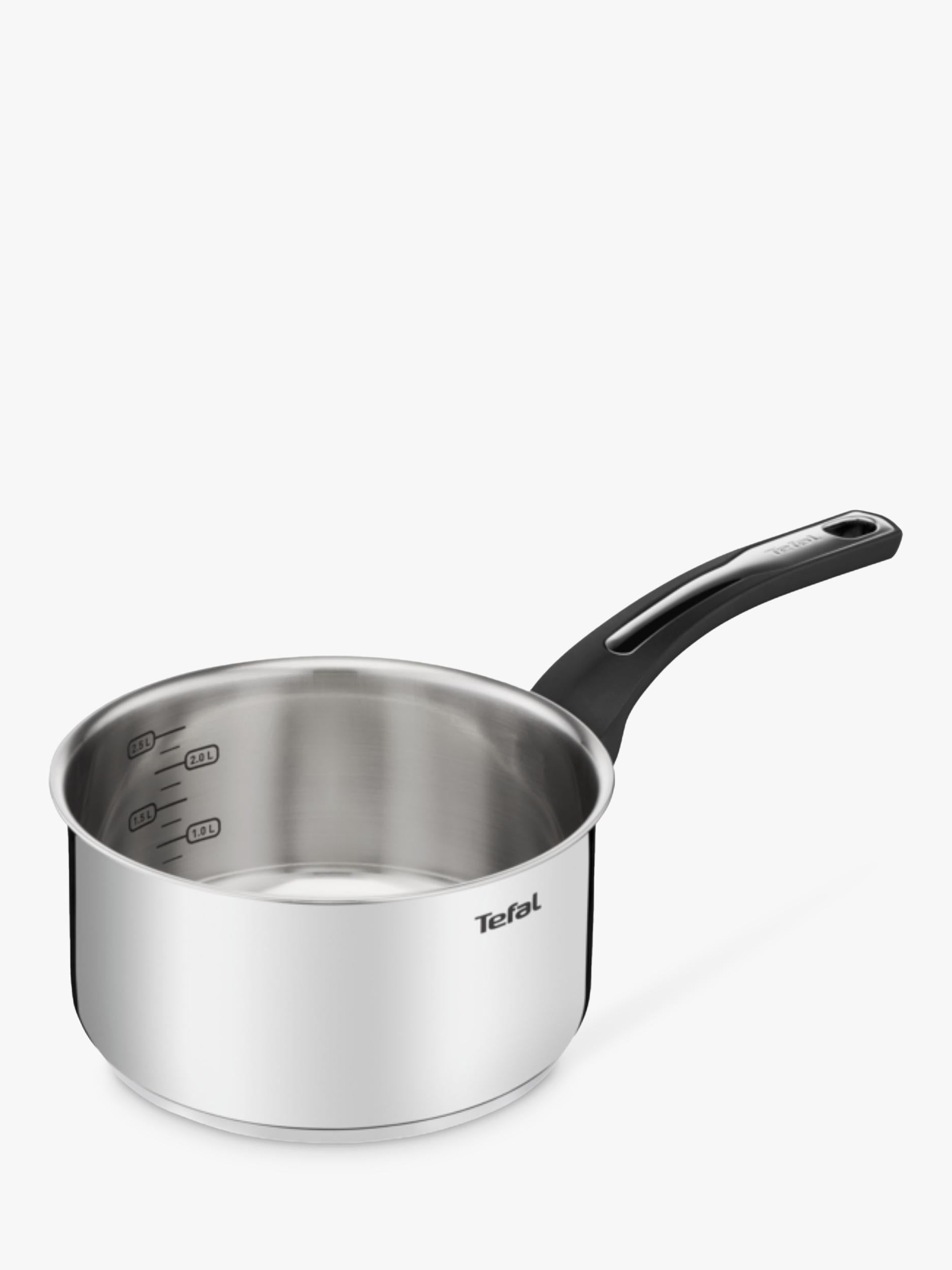 Tefal Emotion stainless steel saucepan (British brand)