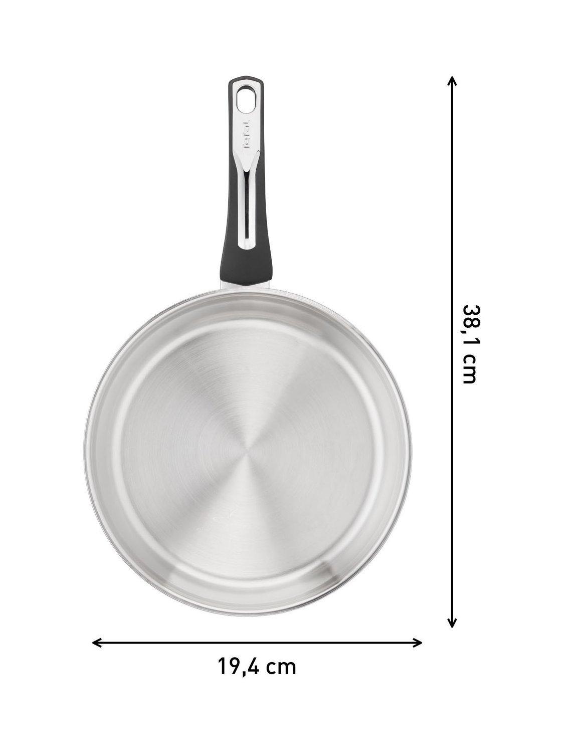 Tefal Emotion stainless steel saucepan (British brand)