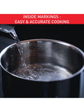 Tefal Emotion stainless steel saucepan (British brand)