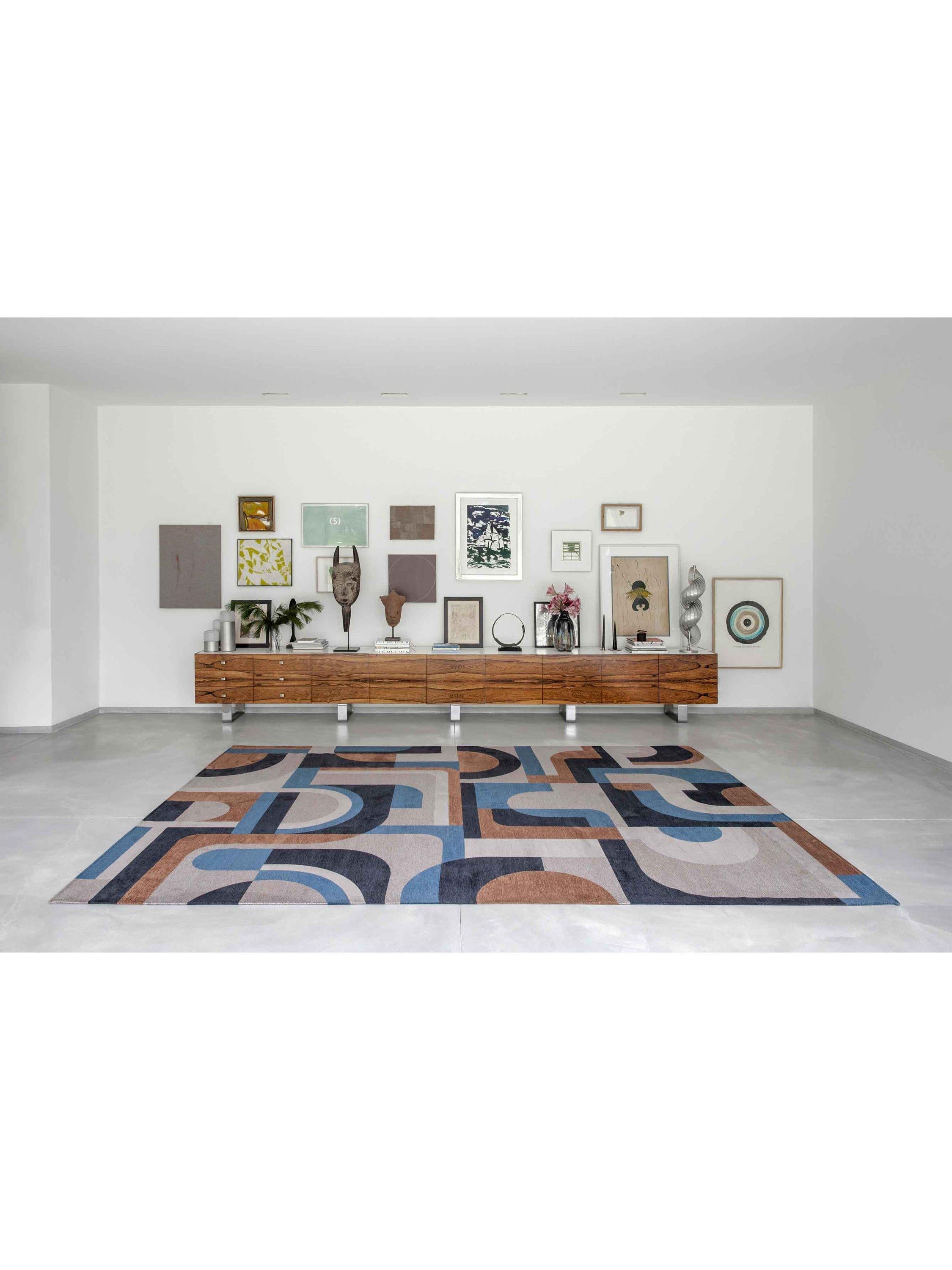 Louis De Poortere Module Rug 200x140cm, imported from the UK