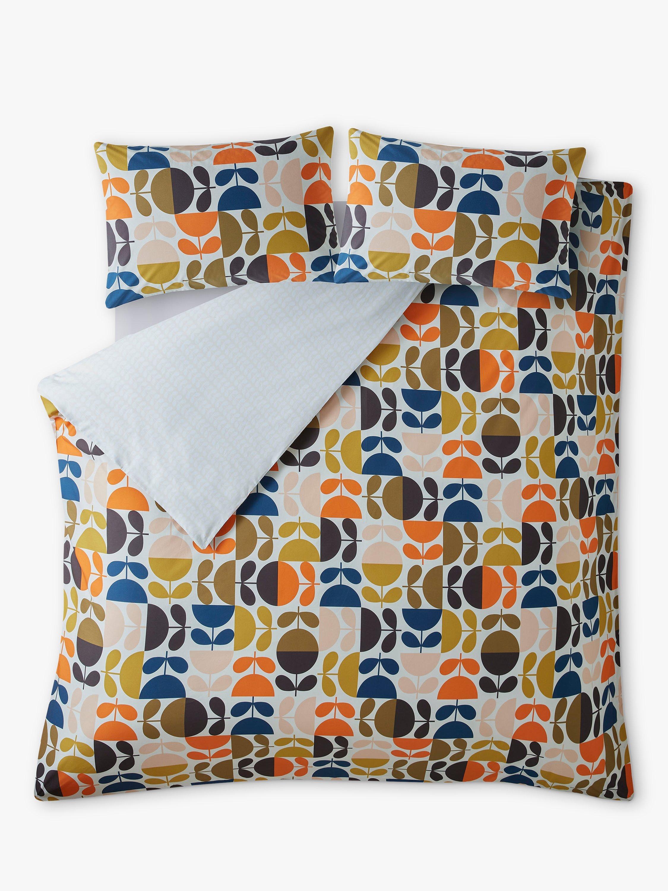 Orla Kiely Patchwork double duvet cover set, imported from the UK