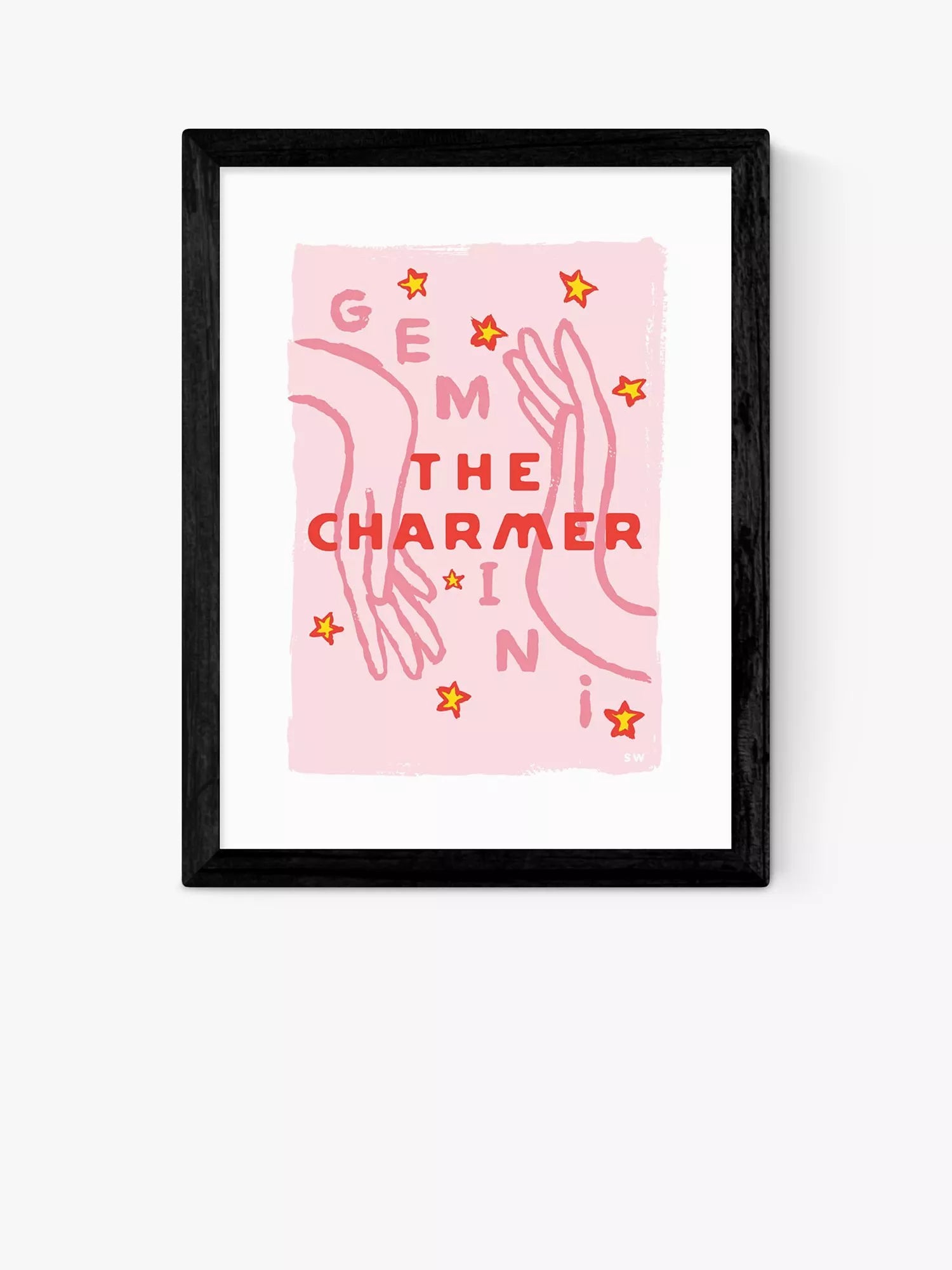 East End Prints Gemini The Charmer 25x30cm, imported from the UK