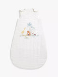 John Lewis Little Animals Sleeping Bag, 2.5 Tog, White/Multi