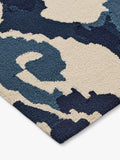 Sanderson Kasuri blue indoor outdoor rug - British product