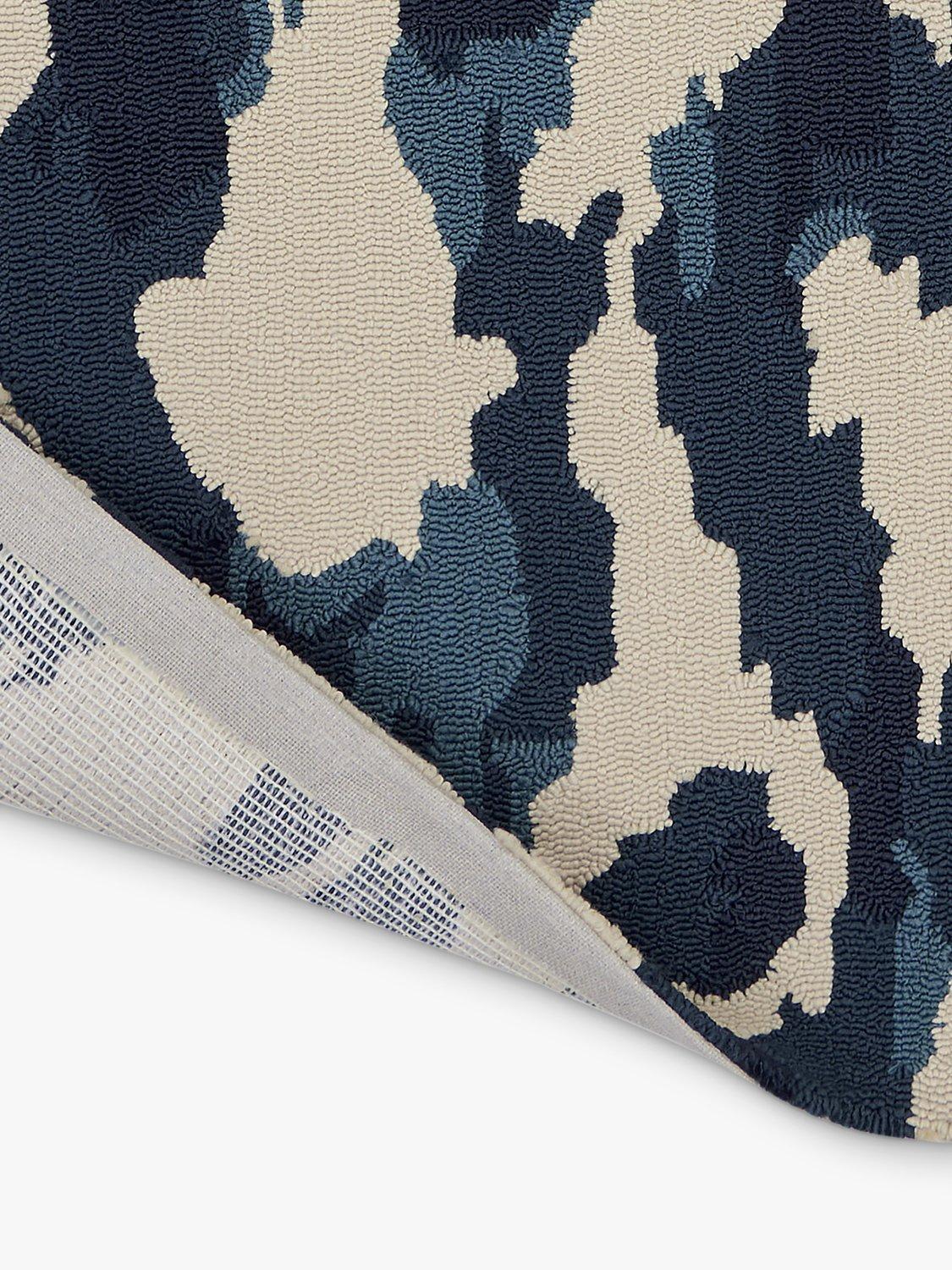 Sanderson Kasuri blue indoor outdoor rug - British product