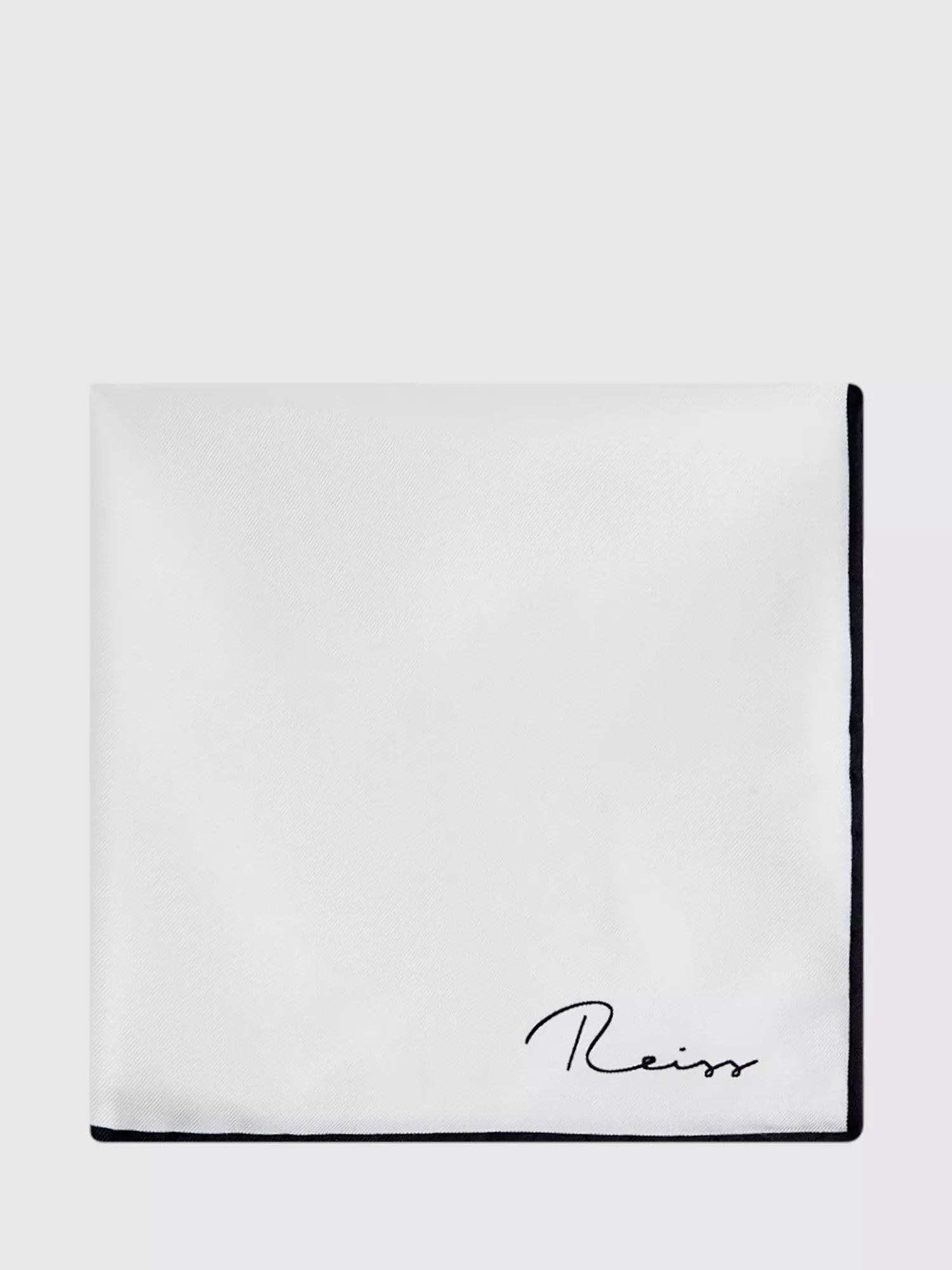 Reiss Ceremony Silk Pocket Square