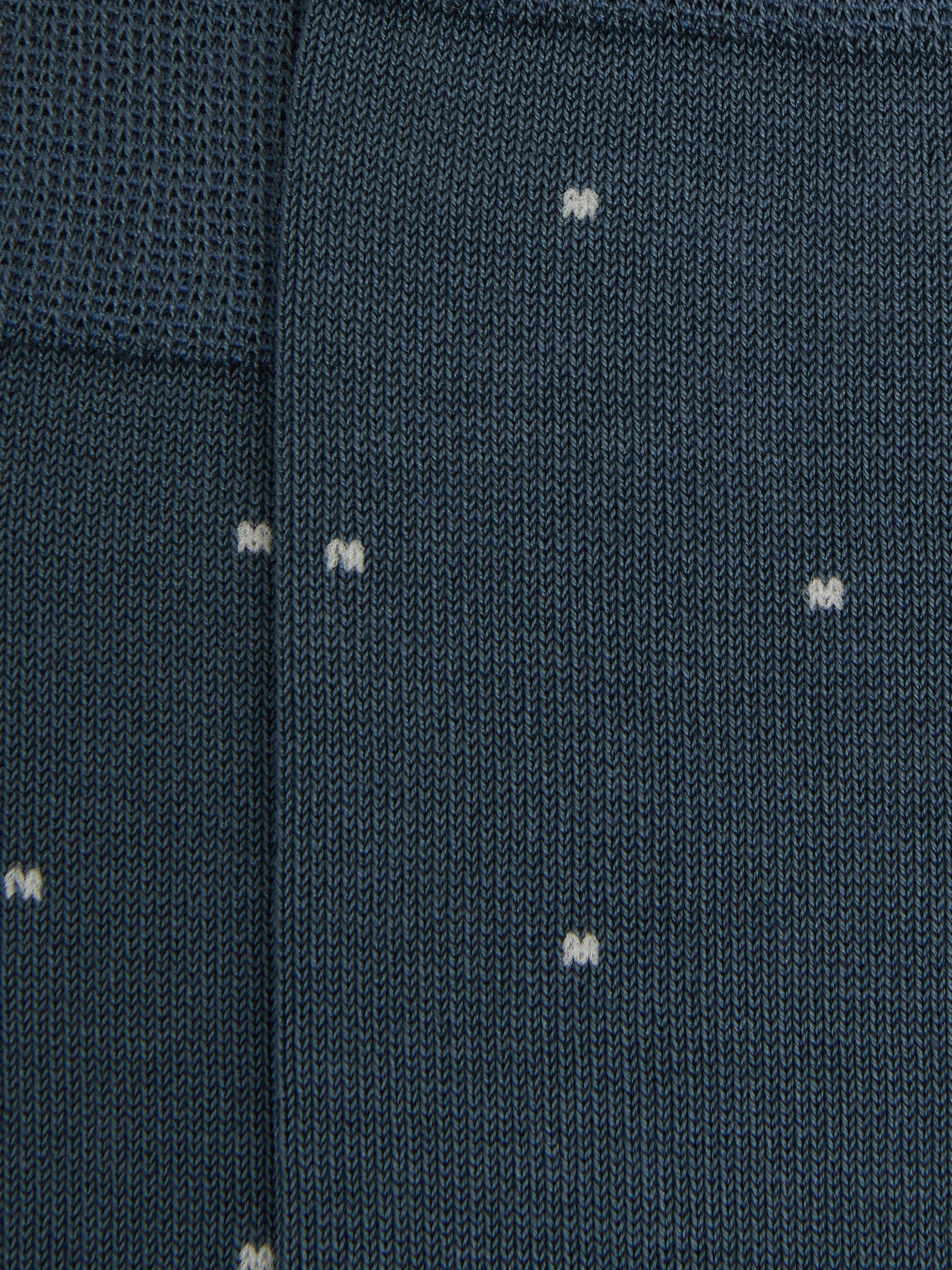 Reiss Mario polka dot ankle socks, UK version