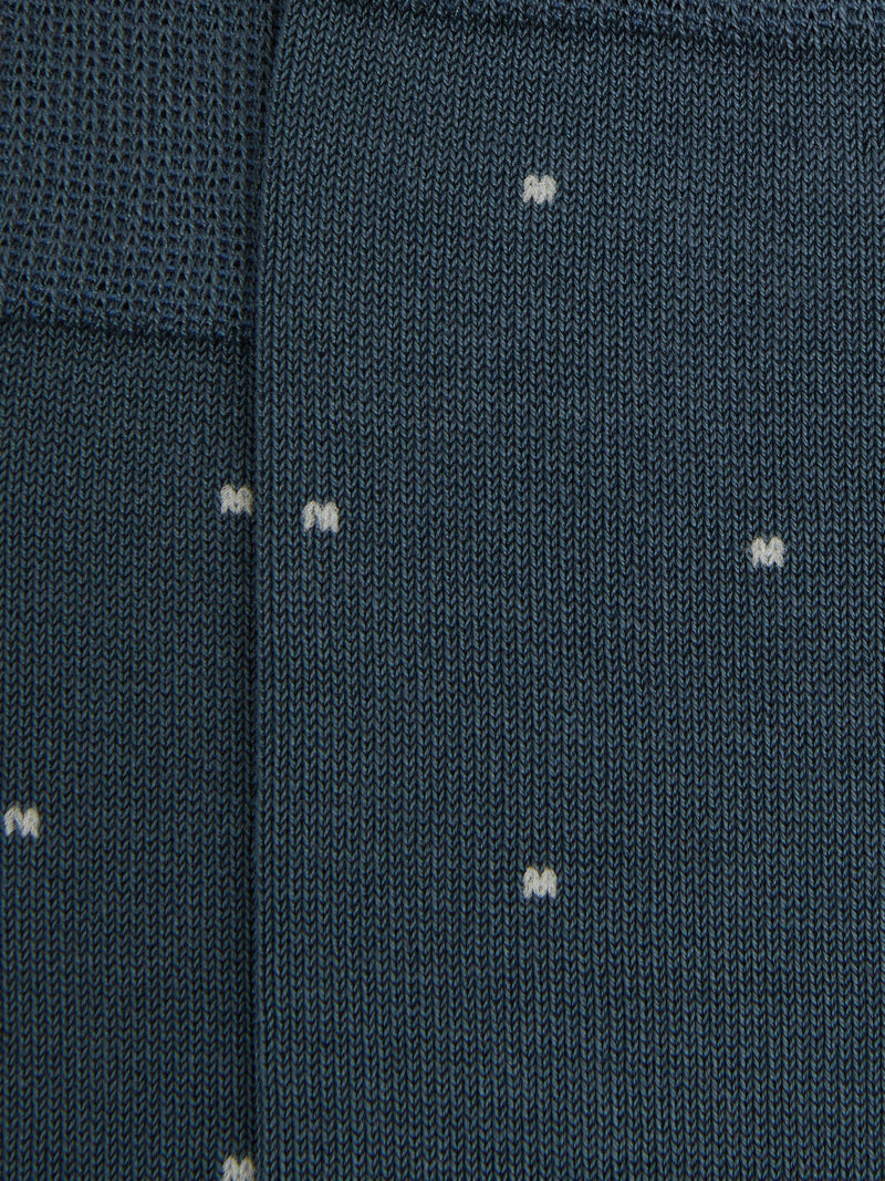 Reiss Mario polka dot ankle socks, UK version