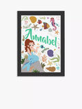 Treat Republic Personalised Mermaid Framed Print Small