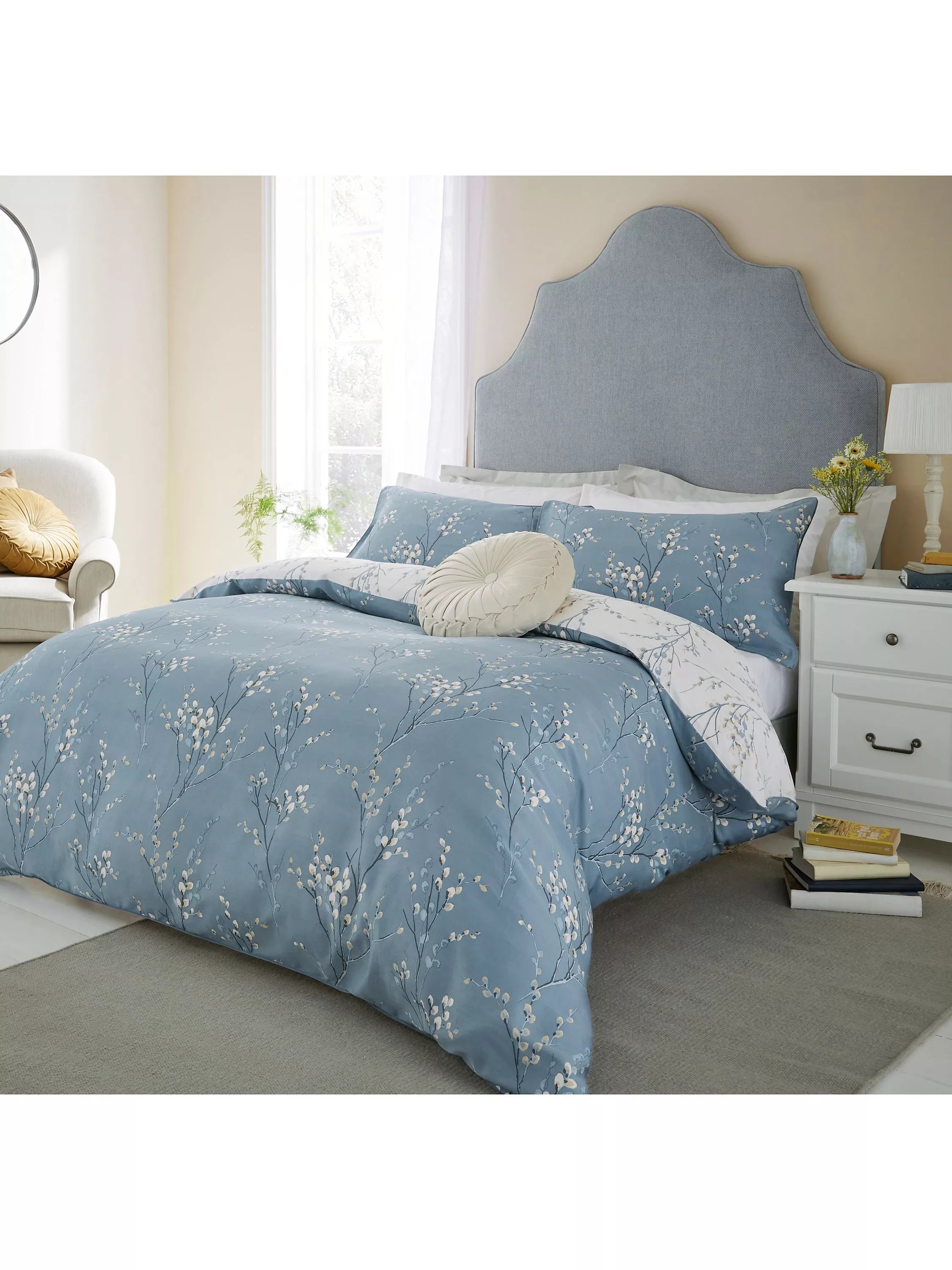 Laura Ashley pussy willow duvet cover set - British product