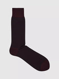 Reiss Mario stripe print cotton blend socks, imported from the UK