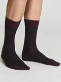 Reiss Mario stripe print cotton blend socks, imported from the UK