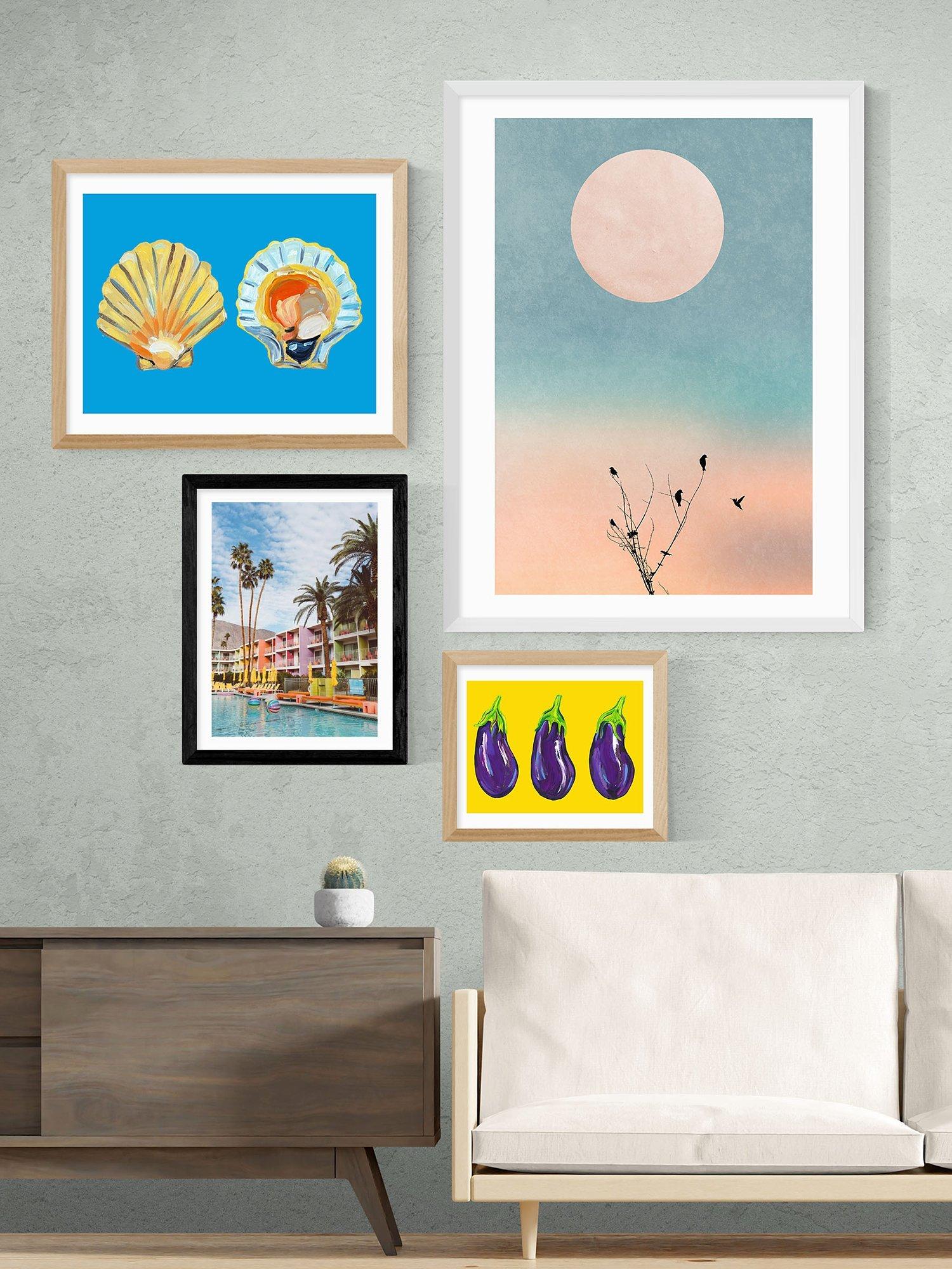 EAST END PRINTS Palm Springs Pool Day II 60x80cm - British product