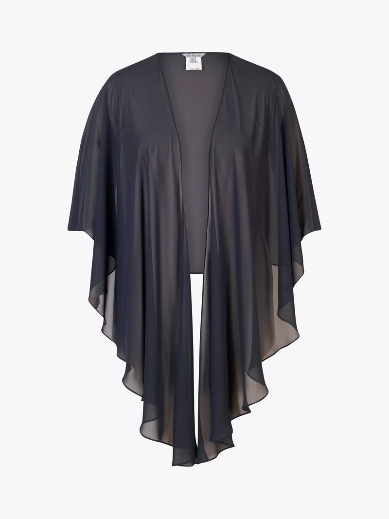 chesca plain chiffon shawl, UK version