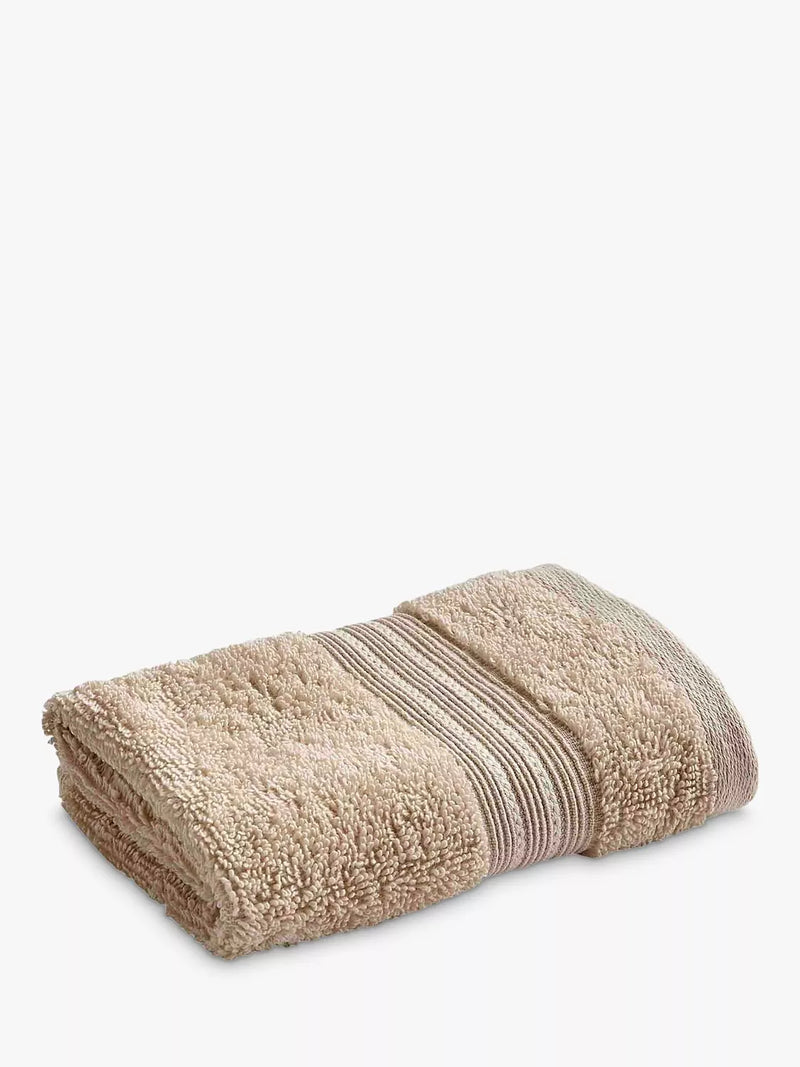 Christy Organic Cotton Twist Yarn Towels - Natural Face Cloth
