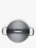 Le Creuset toughened non-stick sauteuse pan with glass lid, UK version