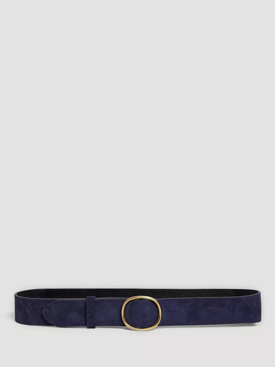 John Lewis Gerard Darel Paloma Round Buckle Suede Belt- Buy online at McGrocer