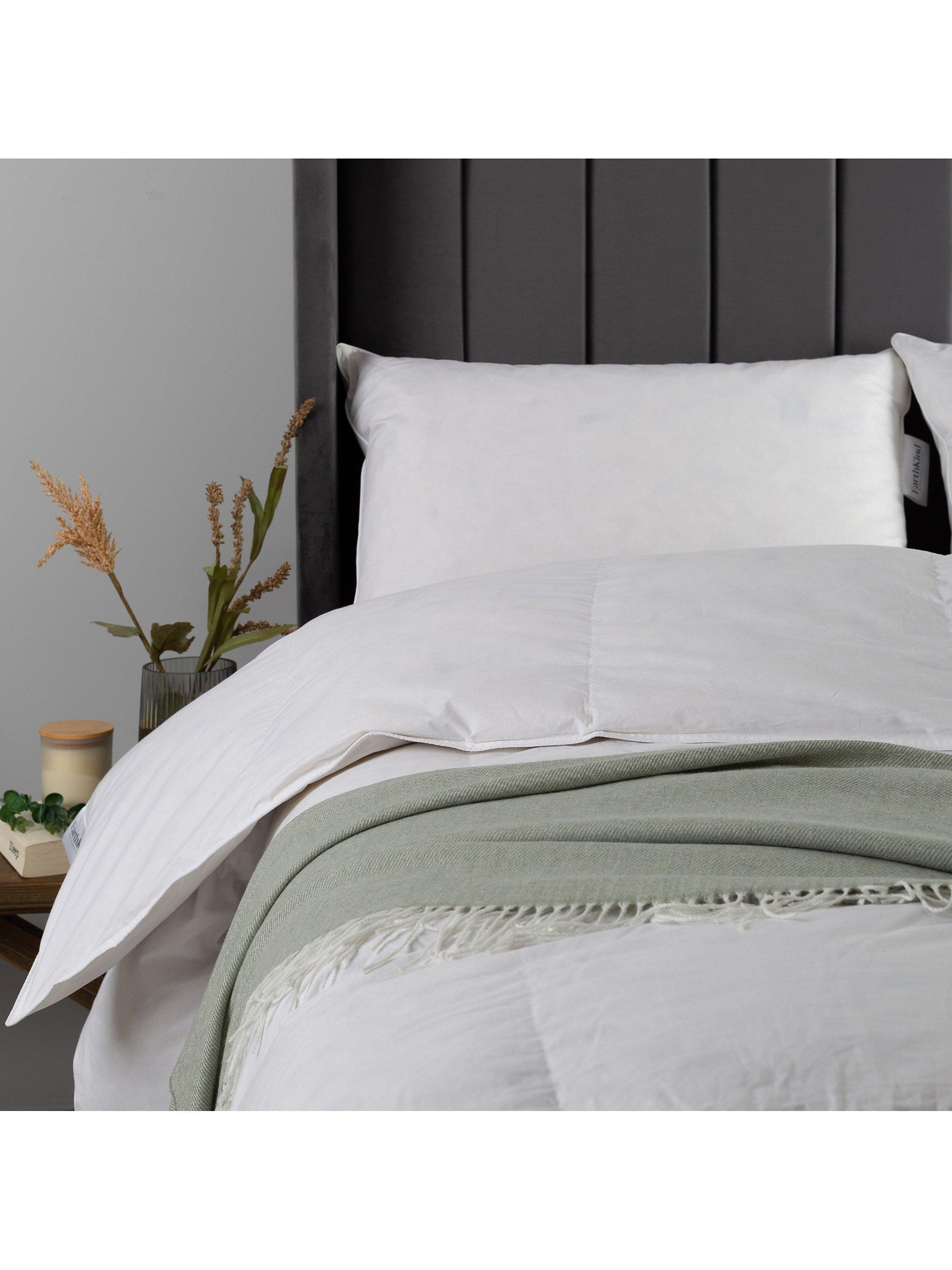 EarthKind recycled feather and down duvet 10.5 tog single, imported from the UK
