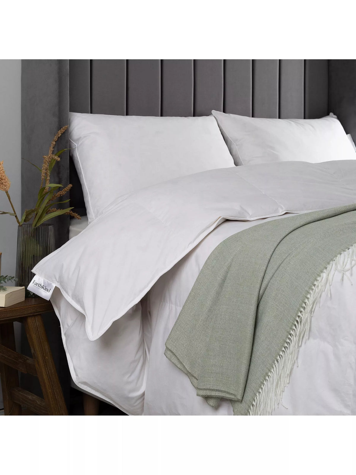 EarthKind recycled feather and down duvet 4.5 tog - British product