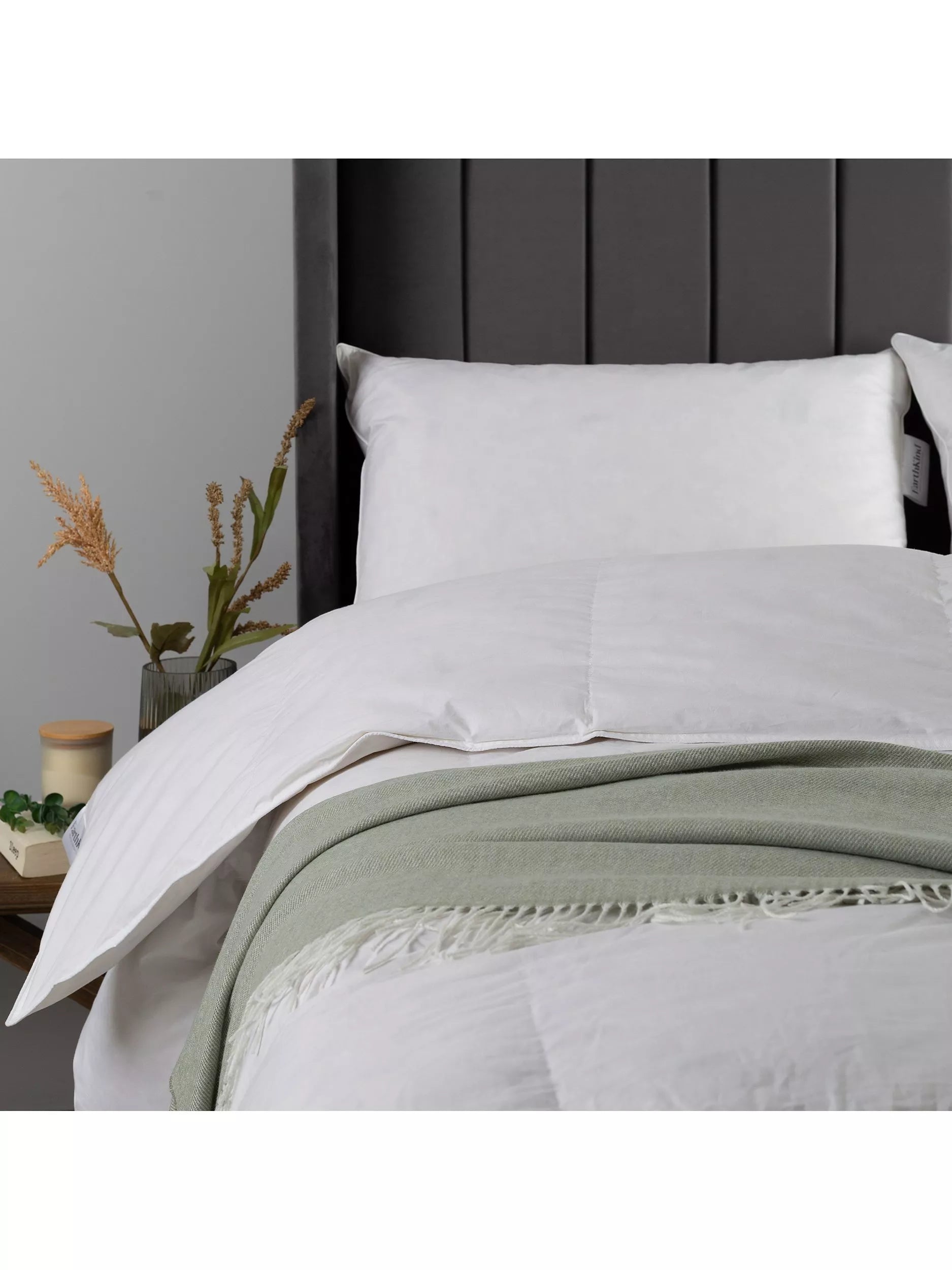 EarthKind recycled feather and down duvet 4.5 tog - British product