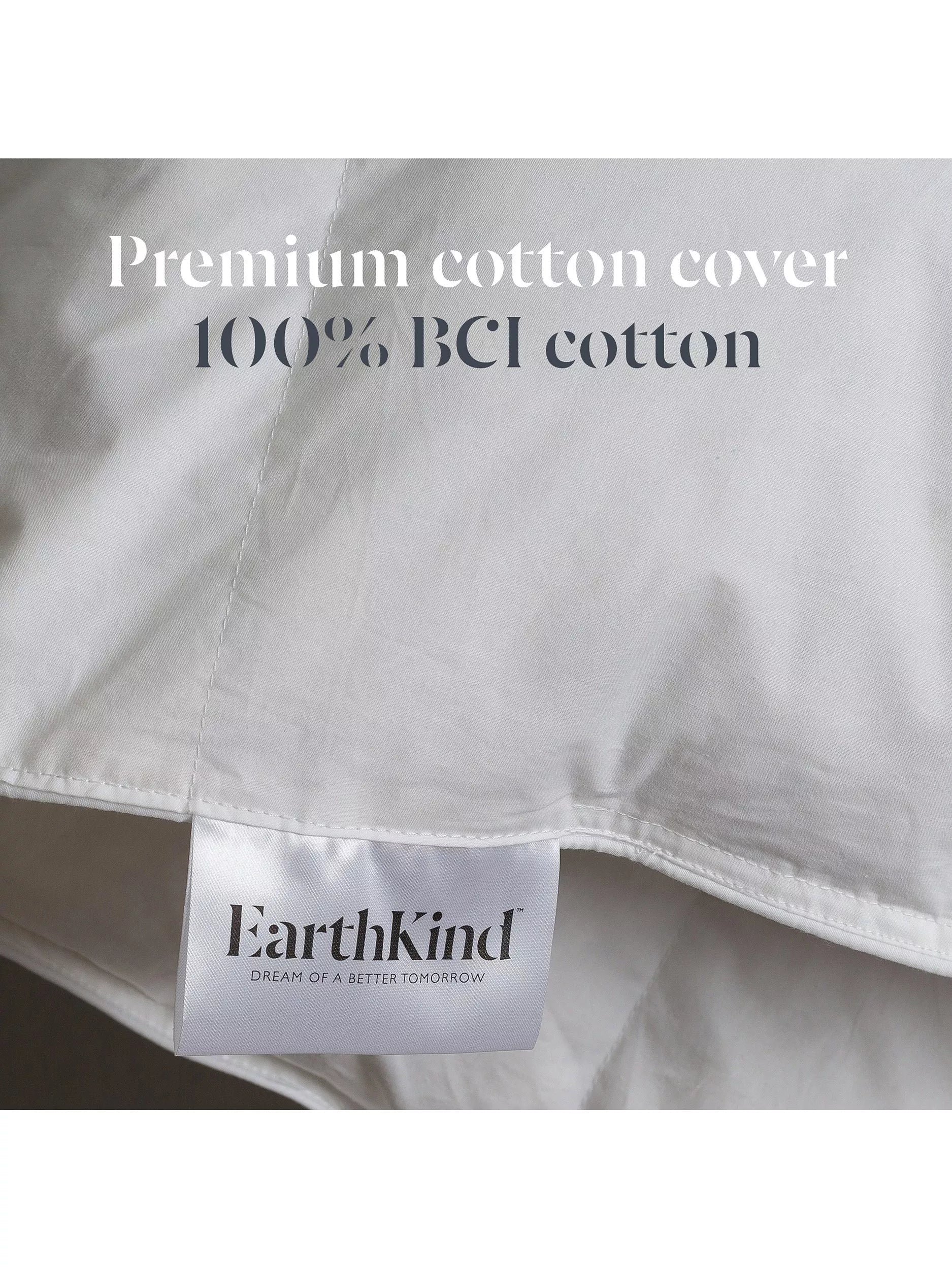 EarthKind Recycled Feather & Down Duvet 13.5 Tog - British product