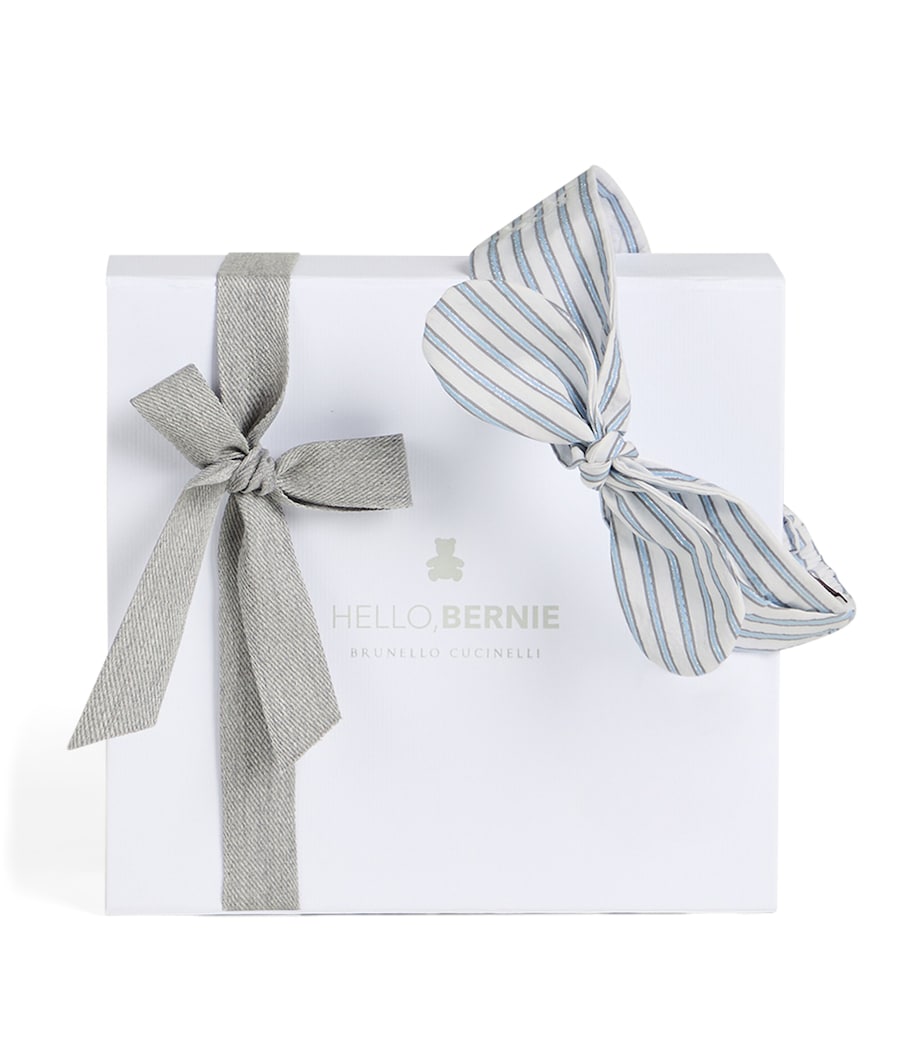 Brunello Cucinelli Kids cotton-blend sparkling baby headband - British product