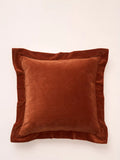 Truly Flanged Square Velvet Cushion