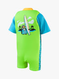 Speedo baby penguin floatsuit azure blue fluro, imported from the UK