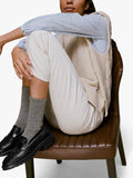 Whistles chunky marl ankle socks, UK version