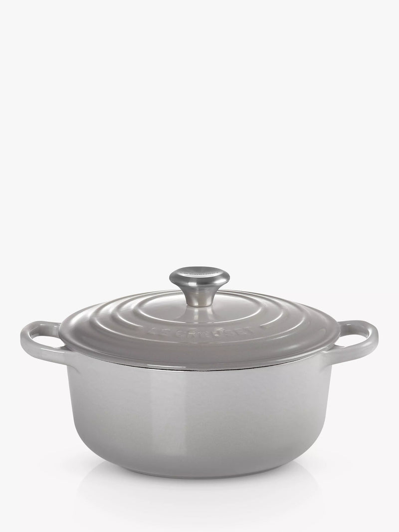 Le Creuset Signature Round Cast Iron Casserole Dish, UK version