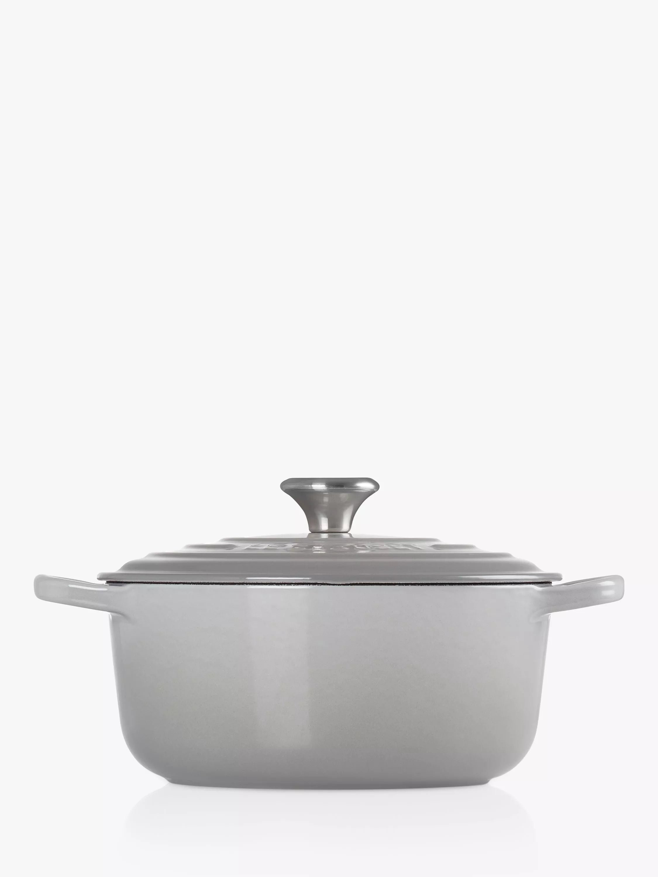 Le Creuset Signature Round Cast Iron Casserole Dish, UK version